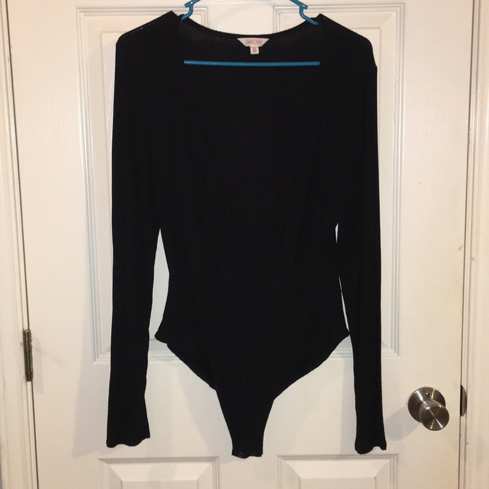 CROSS FRONT BODYSUIT